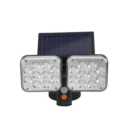 ไฟผนังภายนอก SOLAR CARINI 226131209 24 วัตต์ DAYLIGHT สีดำ_1