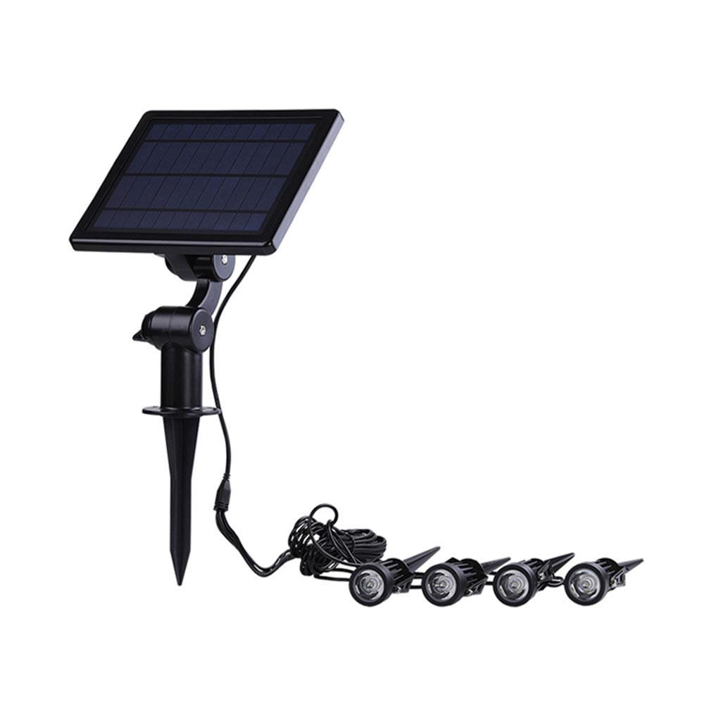 ไฟจัดสวน SOLAR CARINI 229430410 3 วัตต์ RGB สีดำ