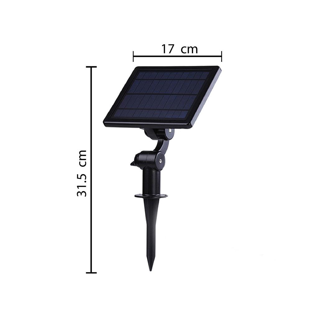 ไฟจัดสวน SOLAR CARINI 229430410 3 วัตต์ RGB สีดำ