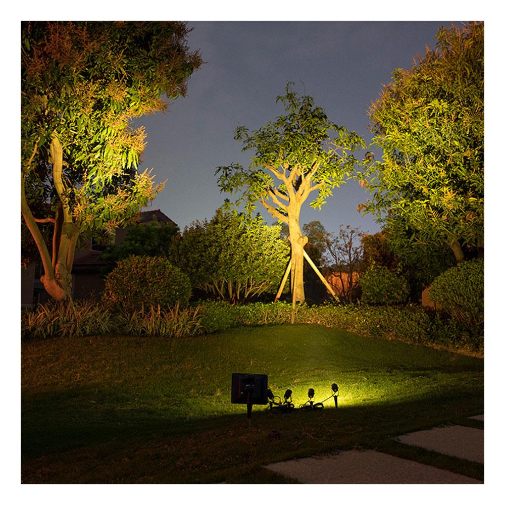 ไฟจัดสวน SOLAR CARINI 229430410 3 วัตต์ RGB สีดำ