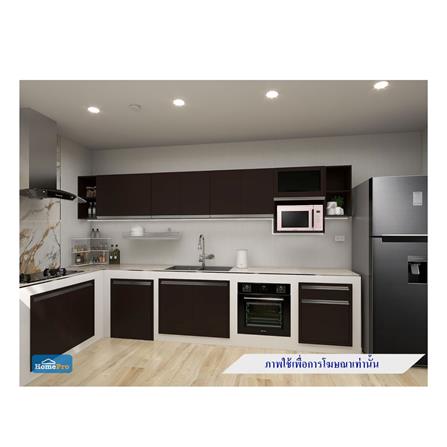 ตู้แขวนคู่ JUPITER COCOA BROWN 80x60 ซม. สีน้ำตาล_4