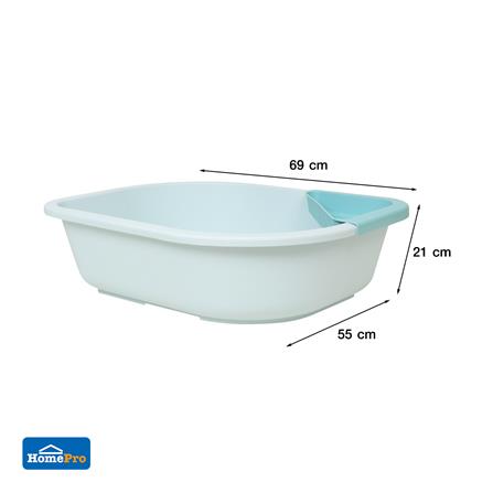 กะละมังอาบน้ำเด็ก ACCO 69X55 ซม. สีฟ้า_4