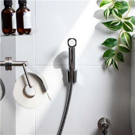 สายฉีดชำระครบชุด RASLAND RA 99556 สีโครม_1