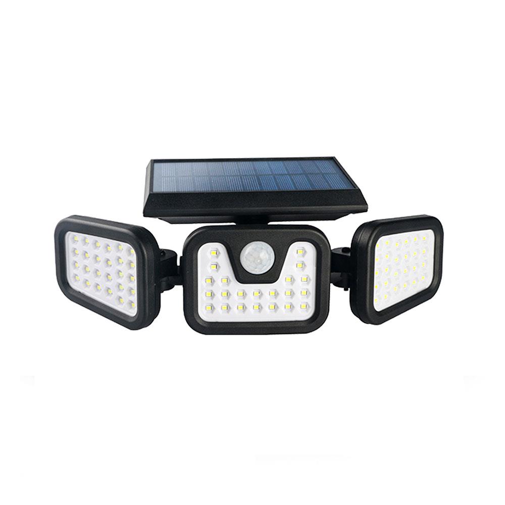 ไฟผนังภายนอก SOLAR CARINI 226418109 16 วัตต์ DAYLIGHT สีดำ_0