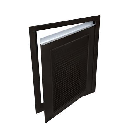 บานซิงค์เดี่ยวเกล็ดเต็ม JUPITER COCOA BROWN 43x63 ซม. สีน้ำตาล_1