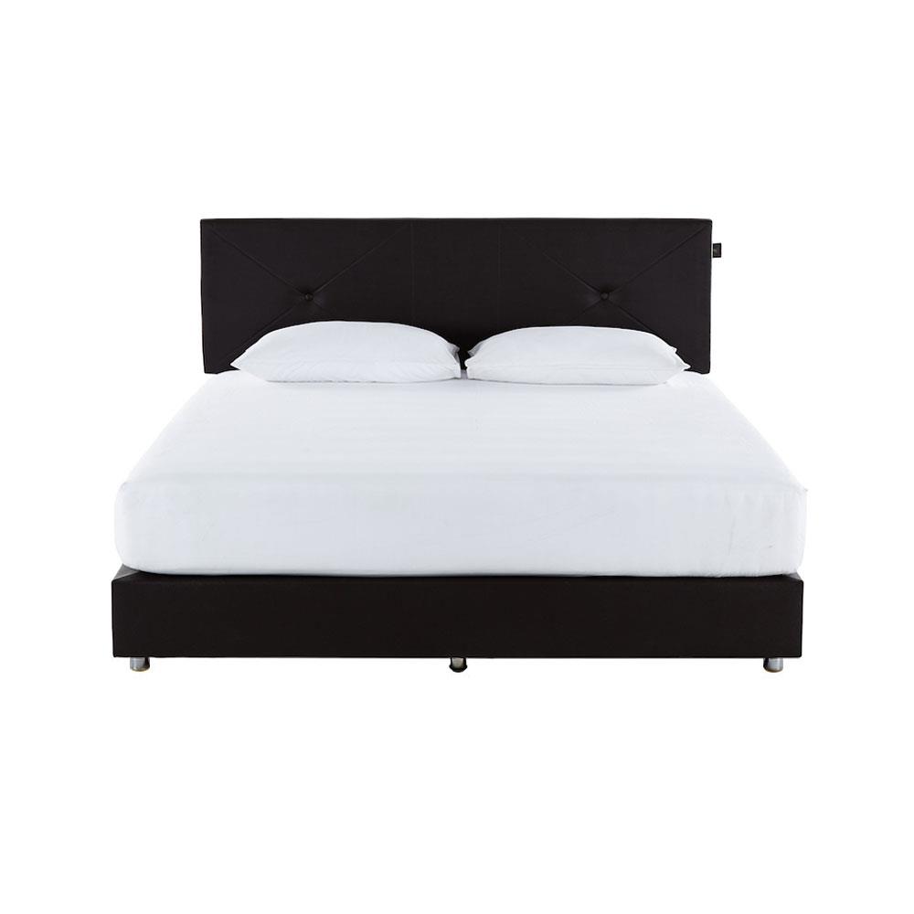 ฐานรองหัวเตียง 3.5 ฟุต DUNLOPILLO BASIC2 สี DARK BROWN