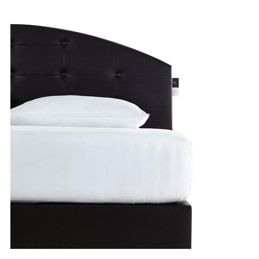 ฐานรองหัวเตียง 6 ฟุต DUNLOPILLO BASIC4 สี DARK BROWN