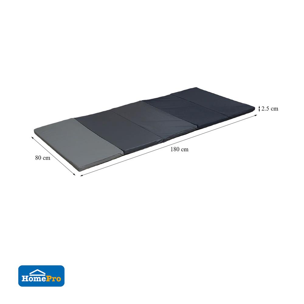 ปิกนิก 5 พับ HOME LIVING STYLE LAP GREY-NAVY 80X180 ซม.