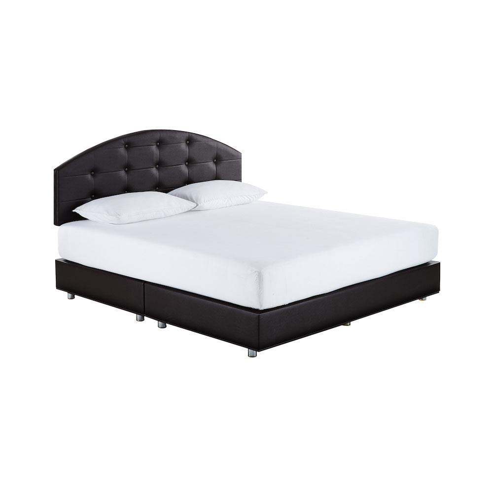 ฐานรองหัวเตียง 3.5 ฟุต DUNLOPILLO BASIC4 สี DARK BROWN