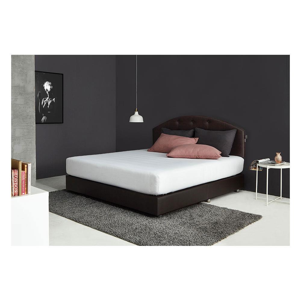 ฐานรองหัวเตียง 3.5 ฟุต DUNLOPILLO BASIC4 สี DARK BROWN