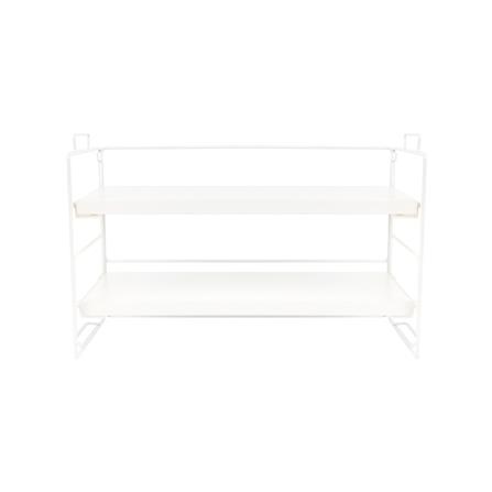 ชั้นวางของไม้ 2 ชั้น STACKO RUZ 37x16.5x24 ซม. สีขาว_1