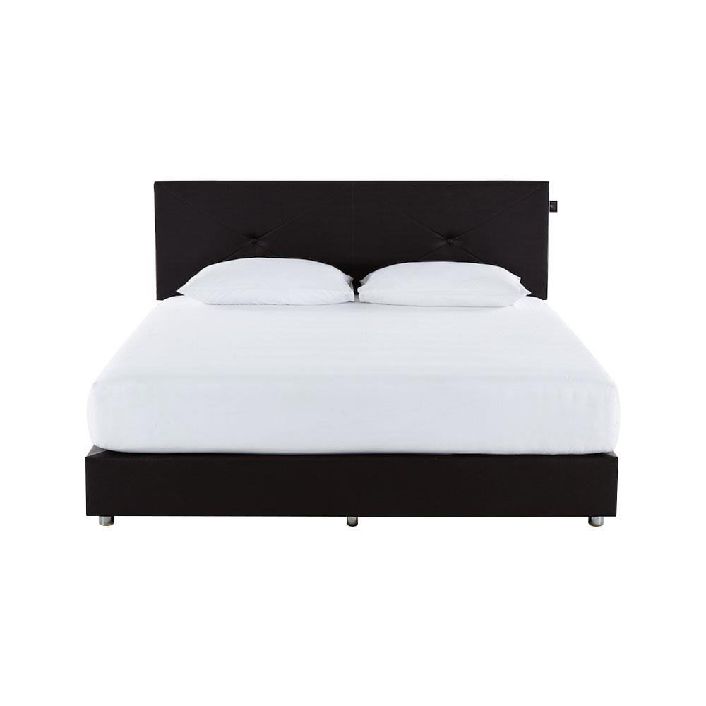 ฐานรองหัวเตียง 3.5 ฟุต DUNLOPILLO BASIC5 สี DARK BROWN