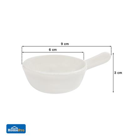 ถ้วยน้ำจิ้มพอร์ซเลน KECH SNOW PAN 2.2 นิ้ว_4