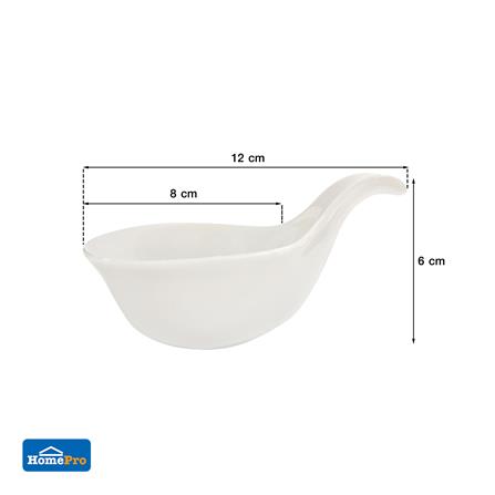 ถ้วยน้ำจิ้มพอร์ซเลน KECH SNOW SPOON 3 นิ้ว_4