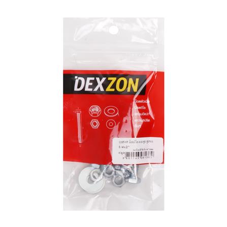 นอตกิโล ครบชุด DEXZON 10x2-1/2 นิ้ว (6 ชุด)_1