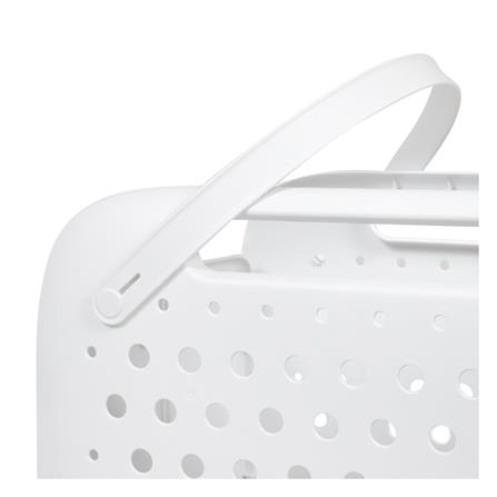 ตะกร้าผ้าหูหิ้วพับได้ PLIM FOLDABLE สีขาว_3