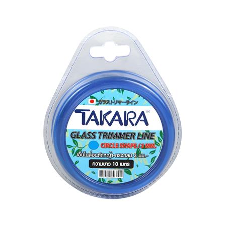 เอ็นตัดหญ้า แบบกลม TAKARA MBCB310 3 มม. X 10 ม. สีฟ้า_2