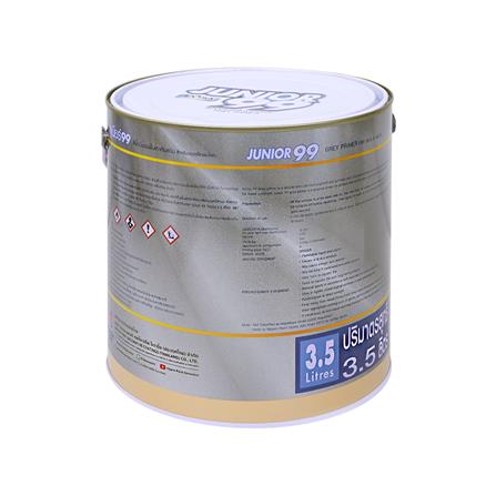 สีน้ำมันรองพื้นเทากันสนิม NIPPON PAINT JUNIOR 99 สีเทา 1 แกลลอน_1