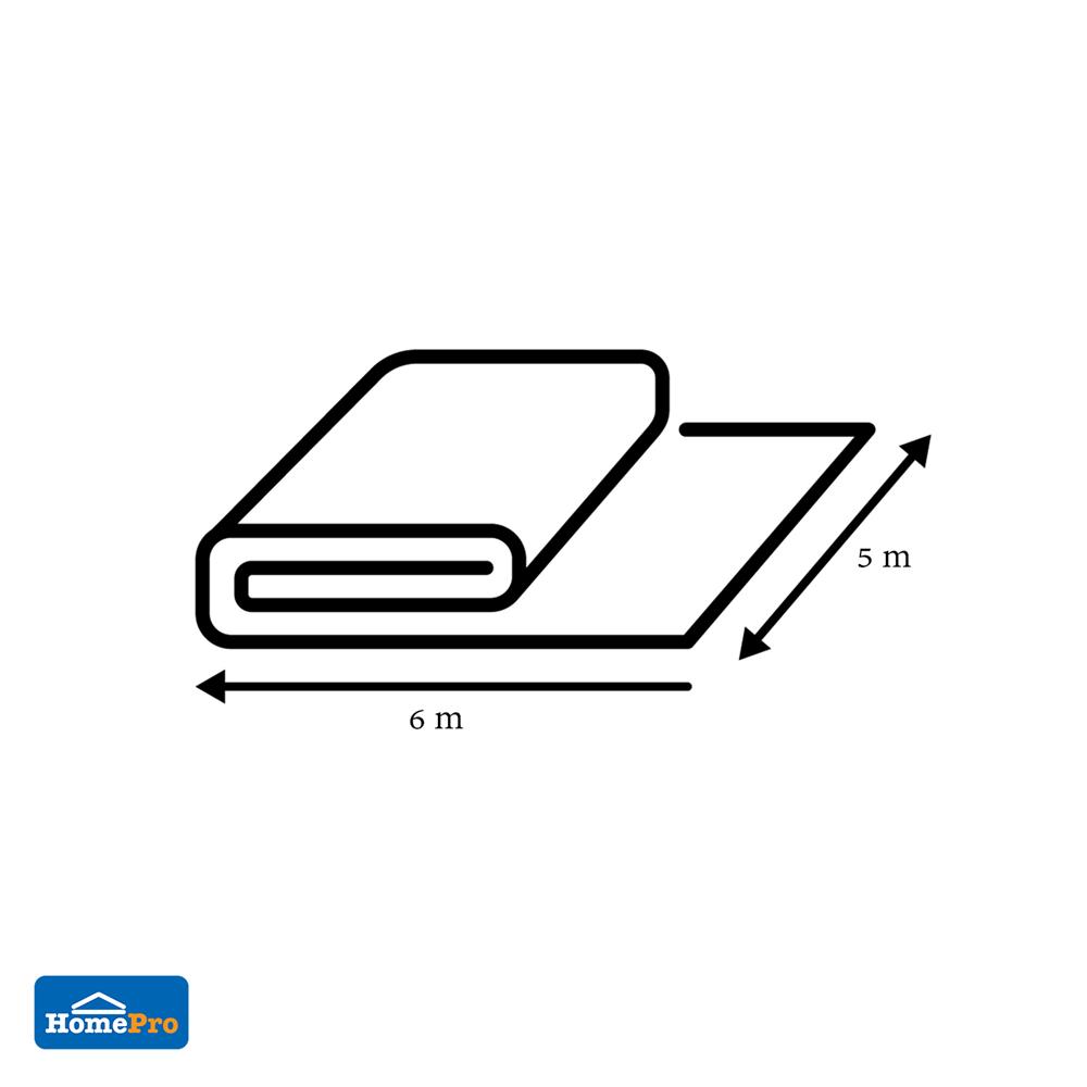 ผ้าใบ SPRING 5X6 ม. สีบรอนซ์