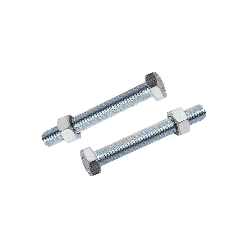 สกรูหัวหกเหลี่ยมพร้อมน็อต DEXZON 5x35 มม. แพ็ก 10 ชิ้น