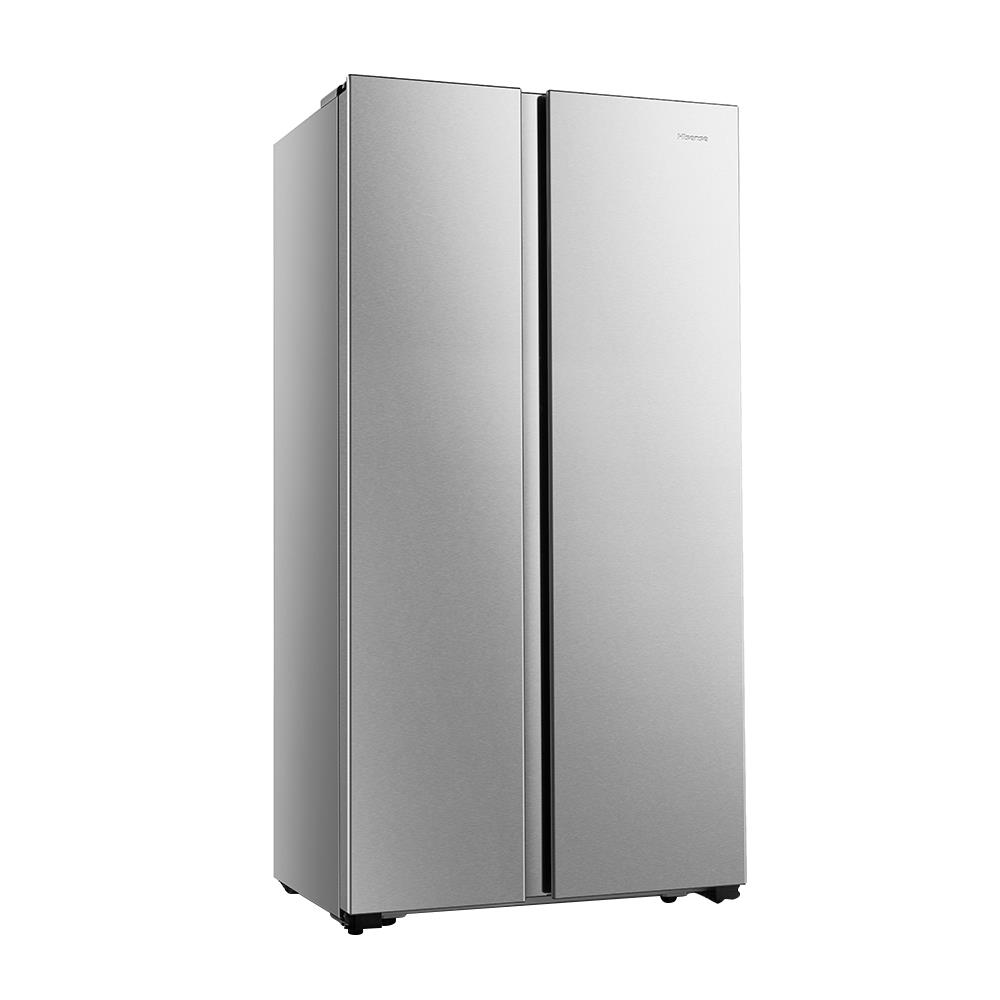 ตู้เย็น SIDE BY SIDE HISENSE RS670N4AD1 18.5 คิว สีเงิน