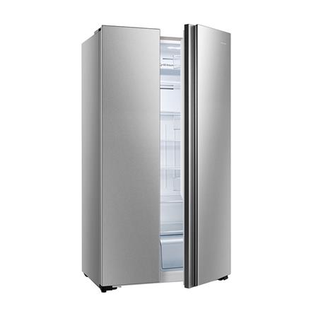 ตู้เย็น SIDE BY SIDE HISENSE RS670N4AD1 18.5 คิว สีเงิน_2