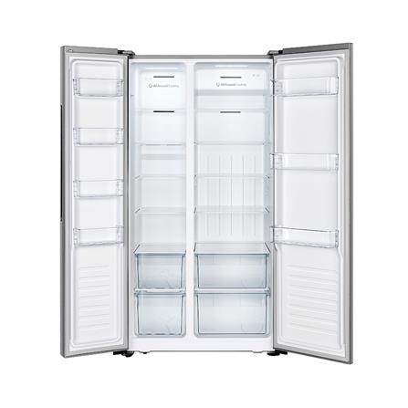 ตู้เย็น SIDE BY SIDE HISENSE RS670N4AD1 18.5 คิว สีเงิน_3