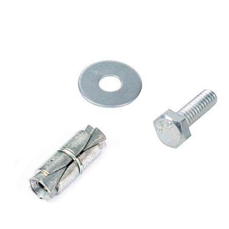 พุ๊กตะกั่ว+สกรู+แหวน DEXZON 1/4 นิ้ว (ชุด 4 ชิ้น)_2