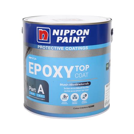 สีงานอุตสาหกรรม NIPPON PAINT HI-PON 40-04 PART A #1458 สีเขียว 4/5 แกลลอน_0