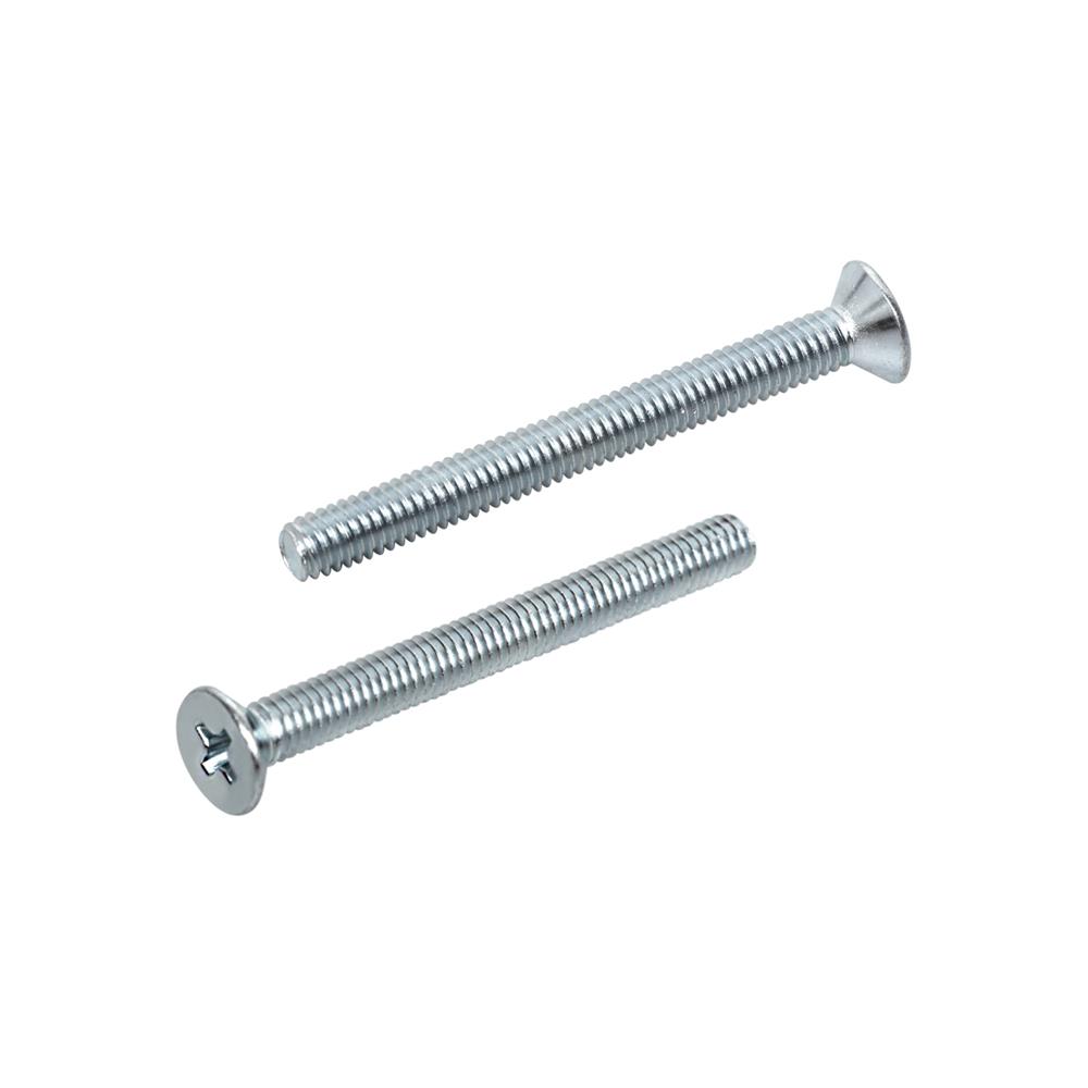 สกรูเกลียวมิลพร้อมนอต JF DEXZON 4X40 มม. แพ็ก 25 ชิ้น