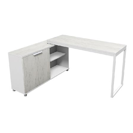 โต๊ะทำงานไม้ SURE HBD-1615C ลายหินอ่อนขาว_1