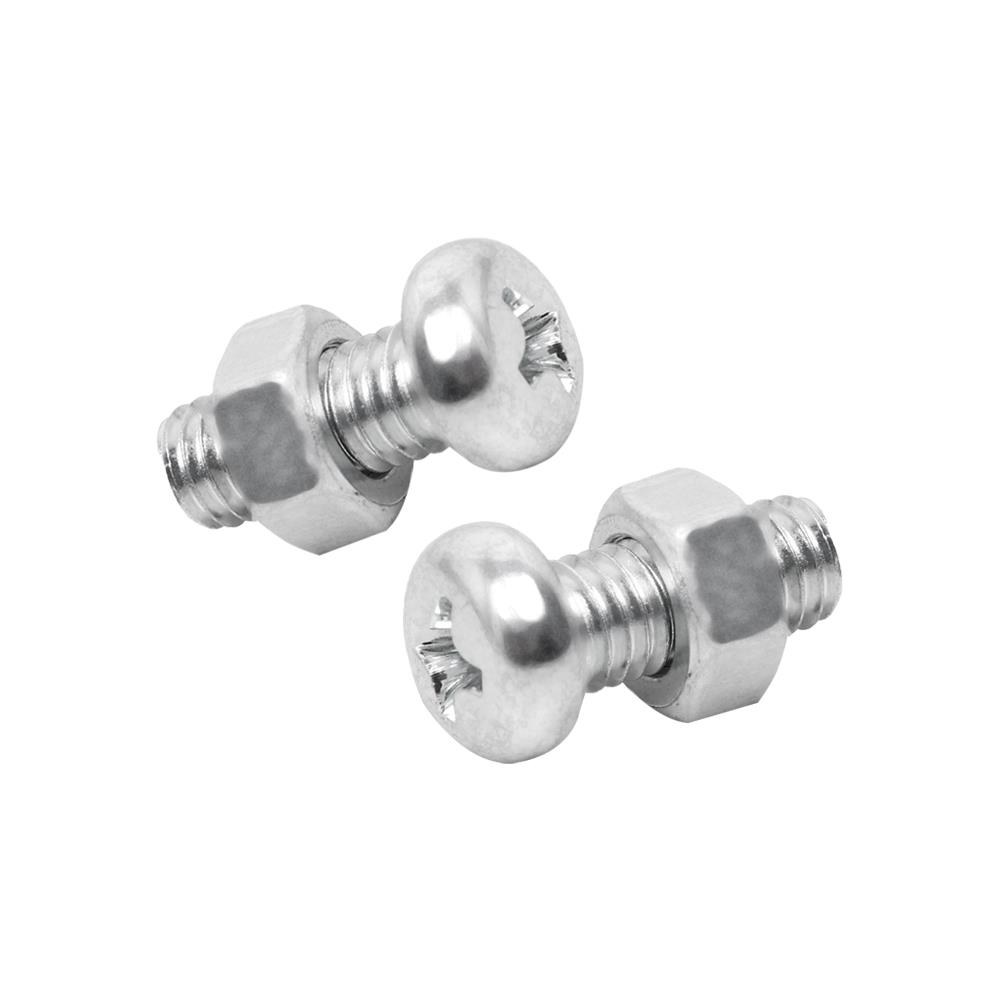 สกรูเกลียวมิลพร้อมนอต JP DEXZON 5X12 มม. แพ็ก 25 ชิ้น