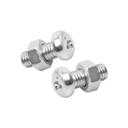 สกรูเกลียวมิลพร้อมนอต JP DEXZON 5X12 มม. แพ็ก 25 ชิ้น_0