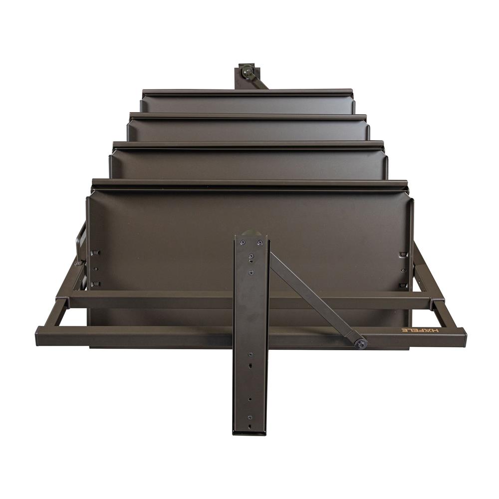 D.I.Y. ชั้นวางรองเท้า 8 ชั้น HAFELE หมุน 180 องศา สีมอคค่า