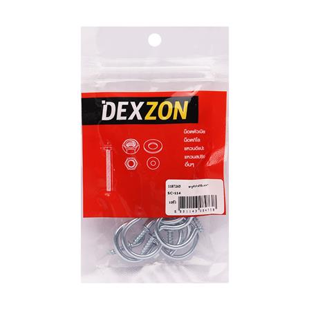 สกรูหัวห่วงตัวซี DEXZON 1 1/4 นิ้ว แพ็ก 10 ชิ้น_1