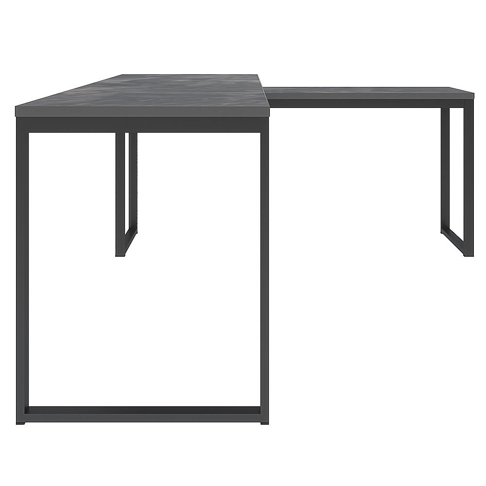 โต๊ะทำงานไม้ SURE HBD-1615 ลายหินอ่อนดำ