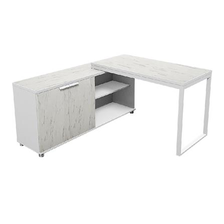 โต๊ะทำงานไม้ SURE HBD-1215C ลายหินอ่อนขาว_1