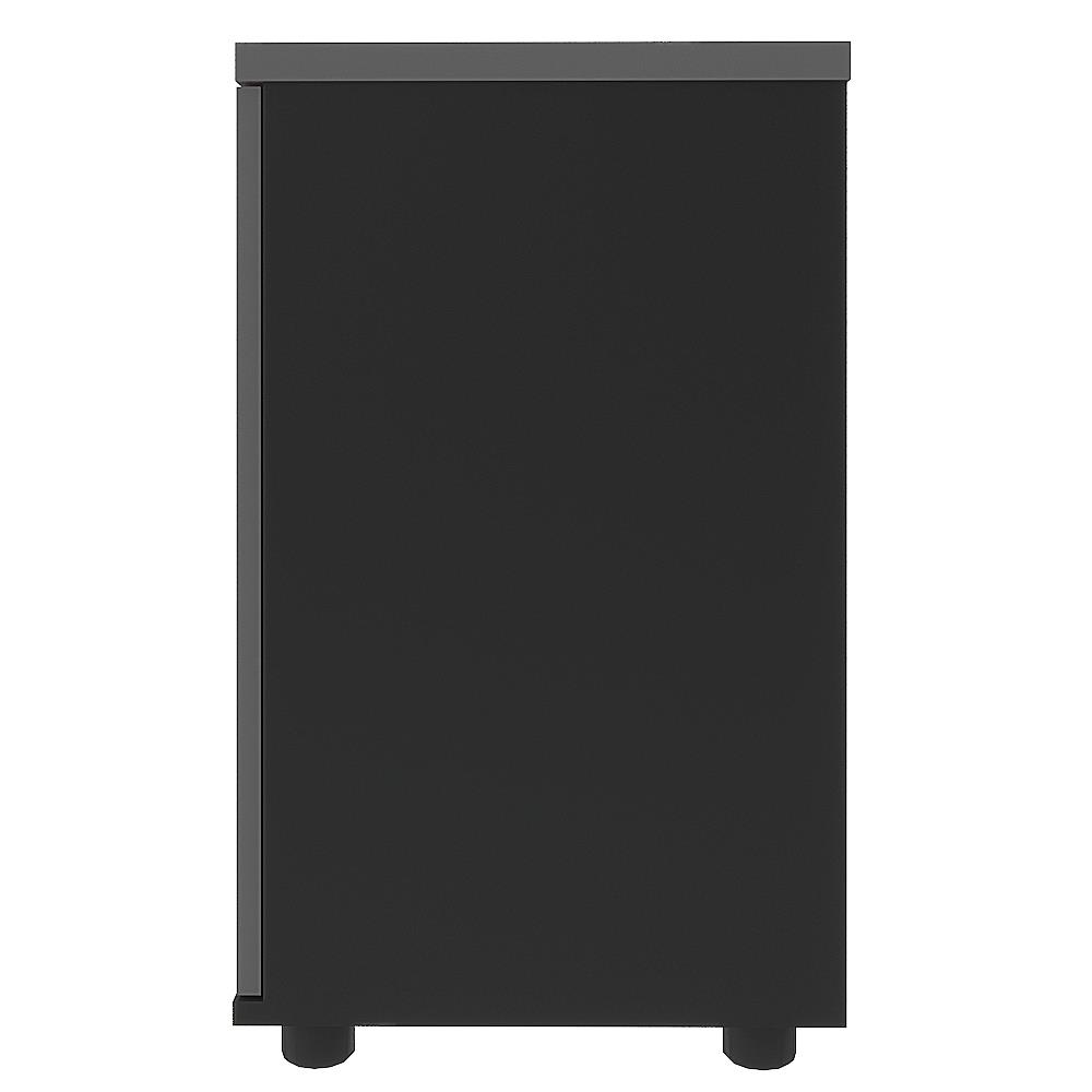 ตู้เอกสารบานผสม SURE HBC-1540 ลายหินอ่อน สีดำ