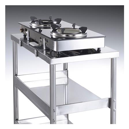 โต๊ะวางเตาคู่ MESTER SH 8071-1 สเตนเลส_2