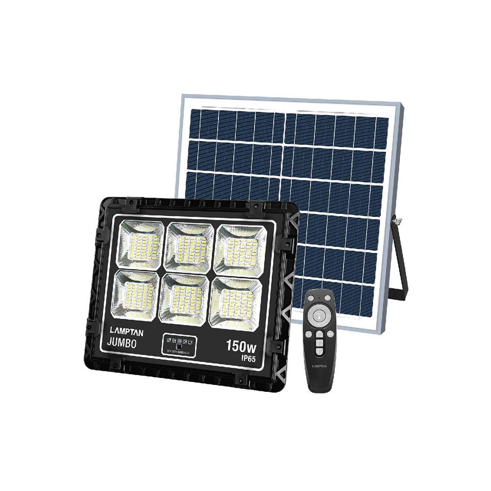 สปอตไลท์ SOLAR LAMPTAN JUMBO 150 วัตต์ DAYLIGHT สีดำ