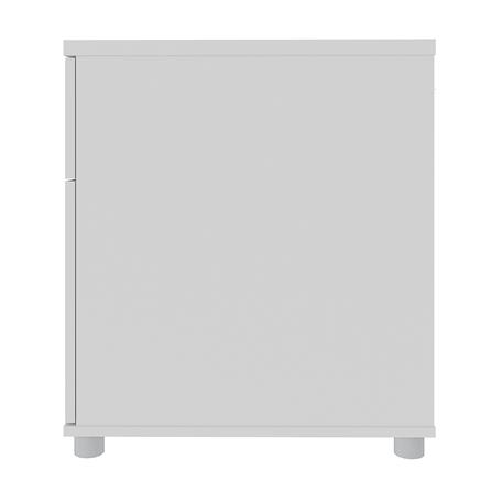 ตู้บานผสม SURE HBC-860 ลายหินอ่อน สีขาว_3