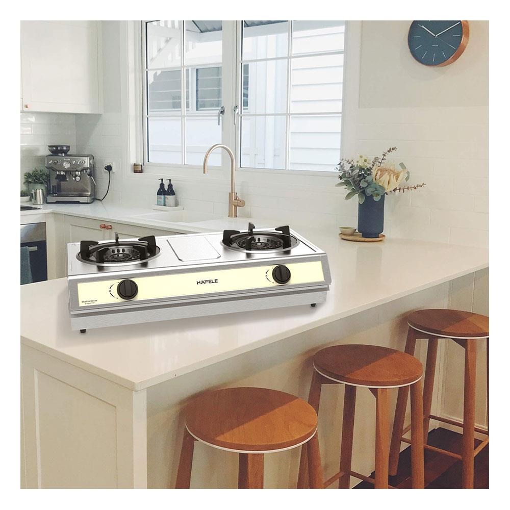 เตาแก๊สตั้งโต๊ะ 2 หัวแก๊ส HAFELE 495.06.137