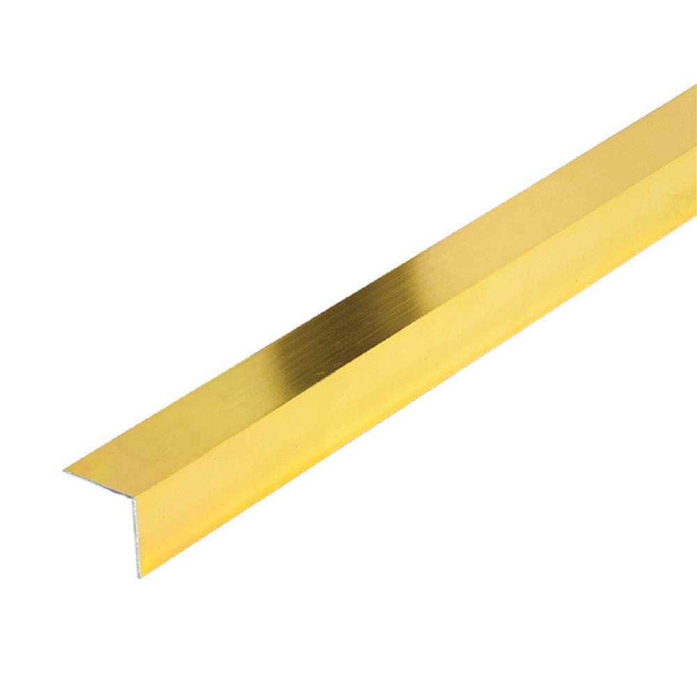 ฉากอะลูมิเนียม HOME HA1-G2520 25 มม. 2 ม. สีทอง