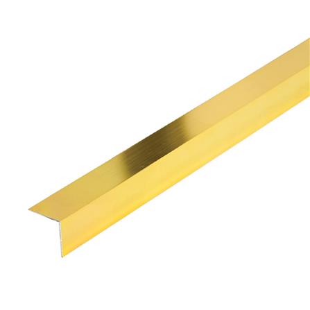 ฉากอะลูมิเนียม HOME HA1-G2520 25 มม. 2 ม. สีทอง