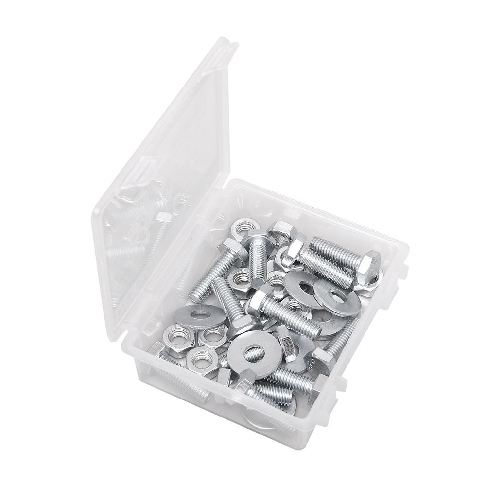 นอตกิโล ครบชุด DEXZON 3/8X1-1/4 นิ้ว 0.5 กก.