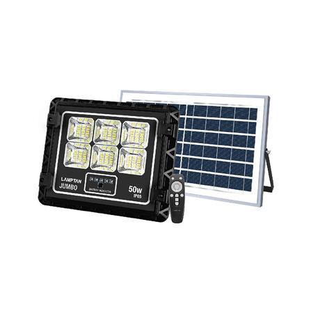 สปอตไลท์ SOLAR LAMPTAN JUMBO 50 วัตต์ DAYLIGHT สีดำ_0