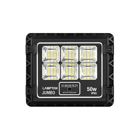 สปอตไลท์ SOLAR LAMPTAN JUMBO 50 วัตต์ DAYLIGHT สีดำ_1