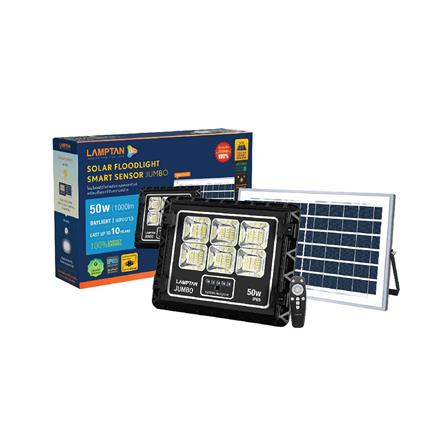 สปอตไลท์ SOLAR LAMPTAN JUMBO 50 วัตต์ DAYLIGHT สีดำ_4