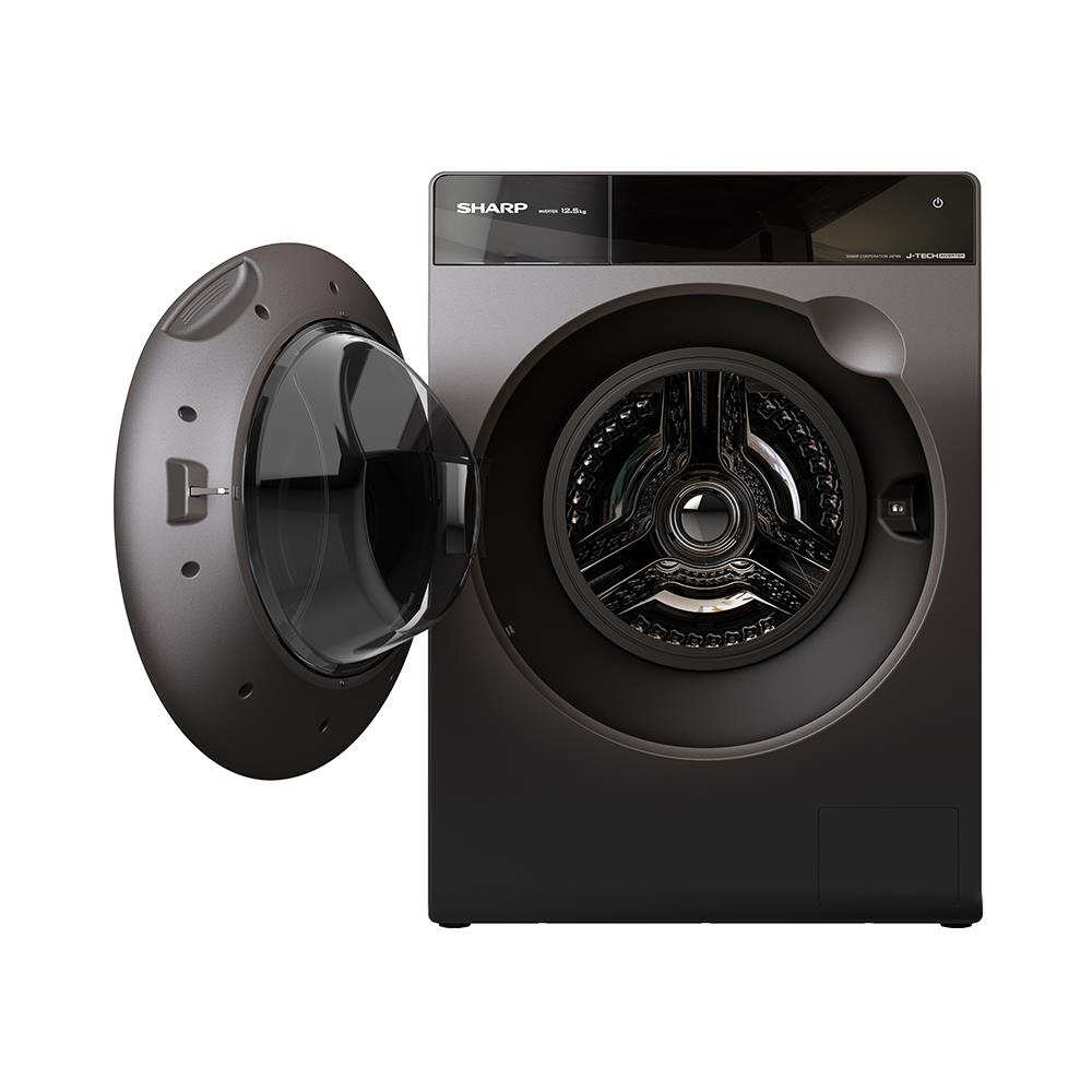 เครื่องซักผ้าฝาหน้า SHARP ES-FK1252PT-S 12.5 กก. สีเทา อินเวอร์เตอร์
