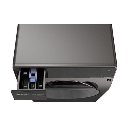 เครื่องซักอบผ้าฝาหน้า SHARP ES-DK1054PT-S 10.5/7 กก. สีเทา อินเวอร์เตอร์_2